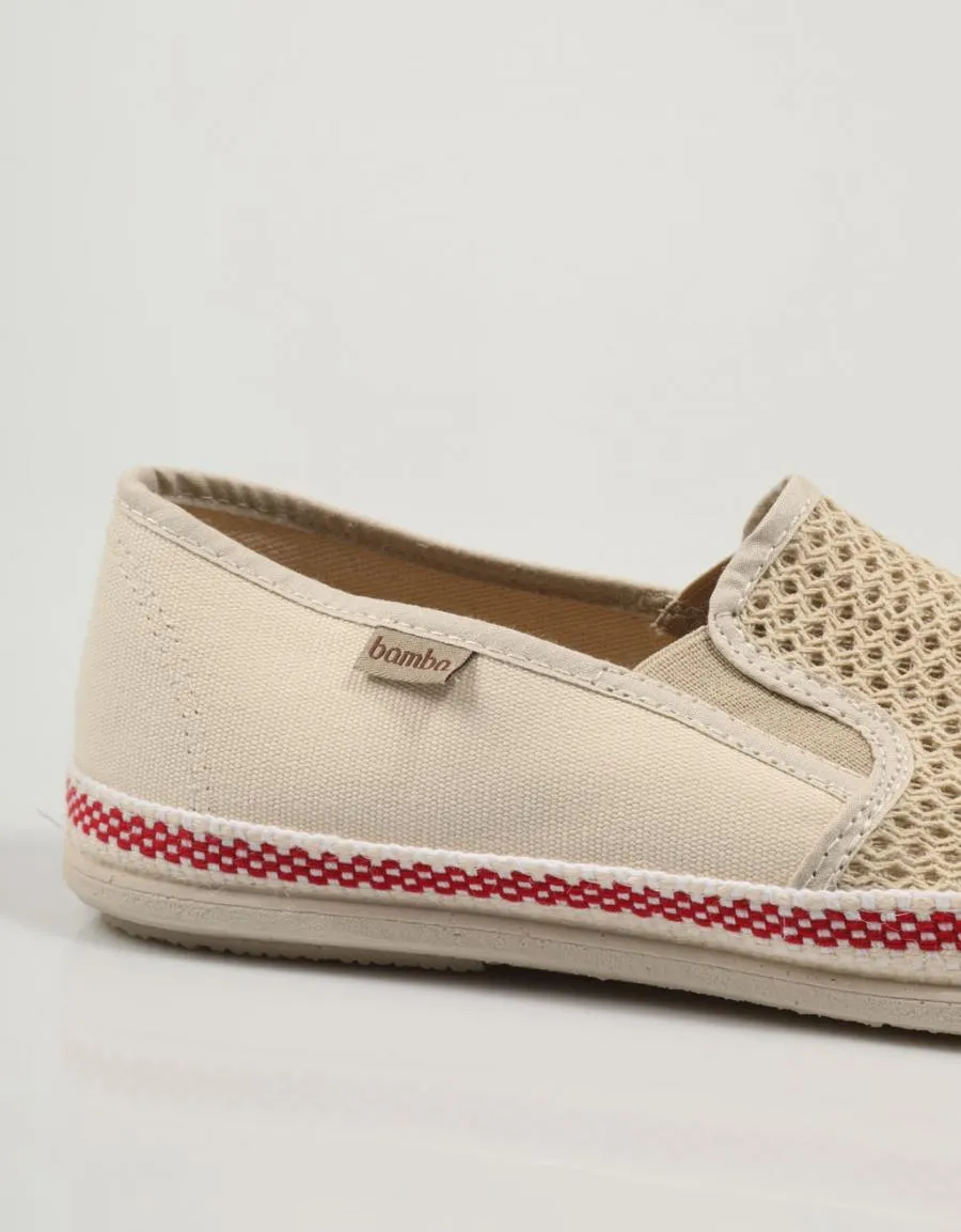  espadrilles BAMBA 5200154 en Beige 79308