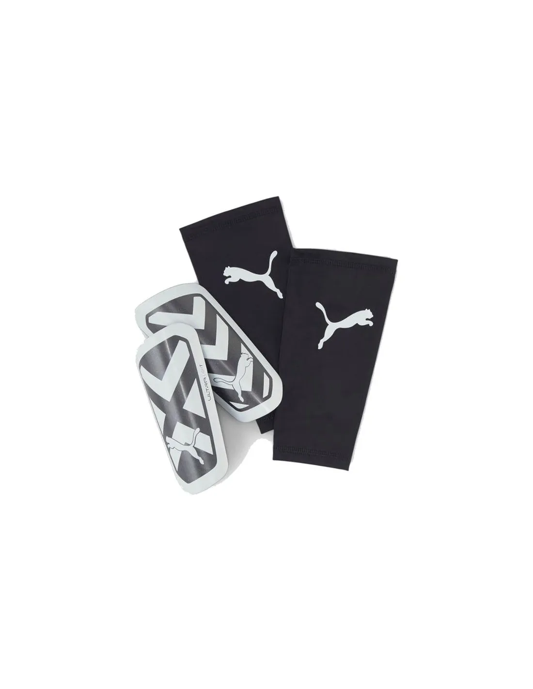 Espinilleras de Fútbol Puma Ultra Light Sleeve Negro