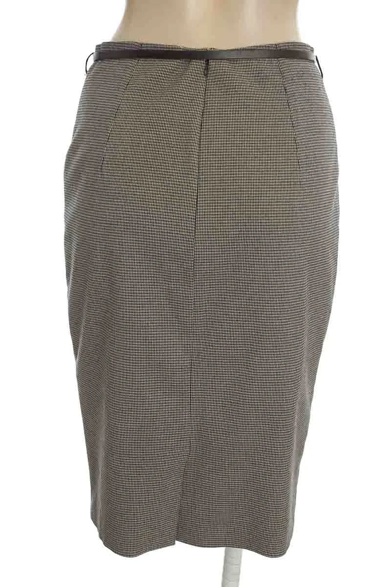 FALDA COLOR GRIS  MNG