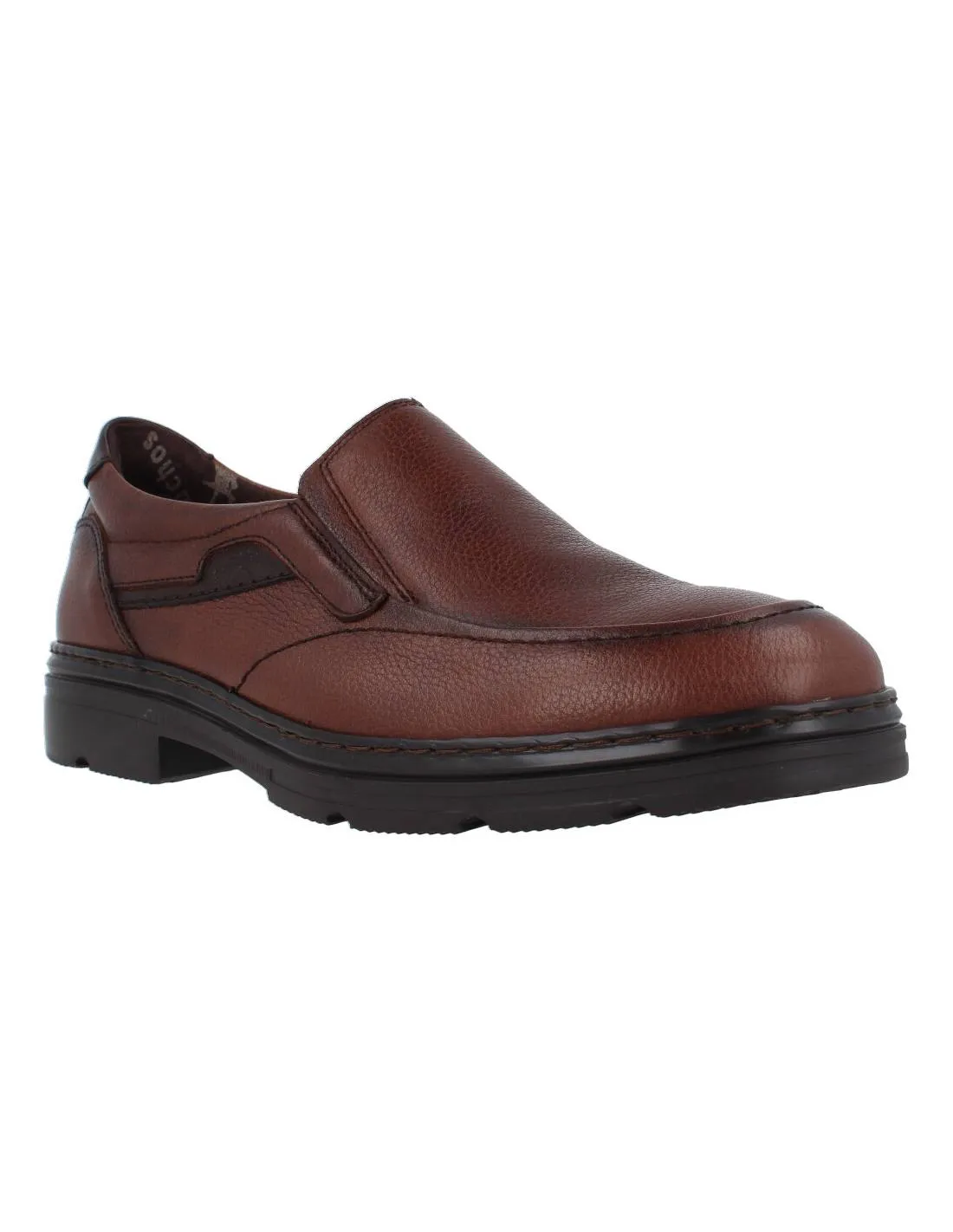 FLUCHOS  ZAPATO PIEL MONTY MARRóN