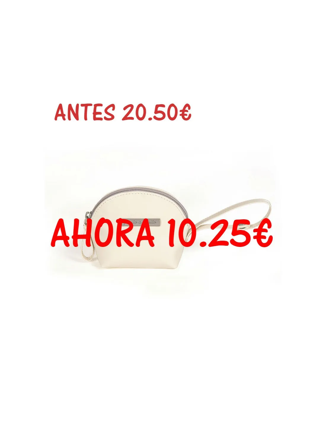 Funda chupete Tweed Baby beige de Pasito a Pasito