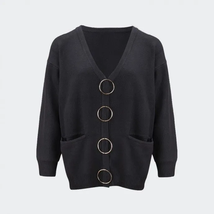 GOA GOA Goa Chaqueta Punto Goa Negro