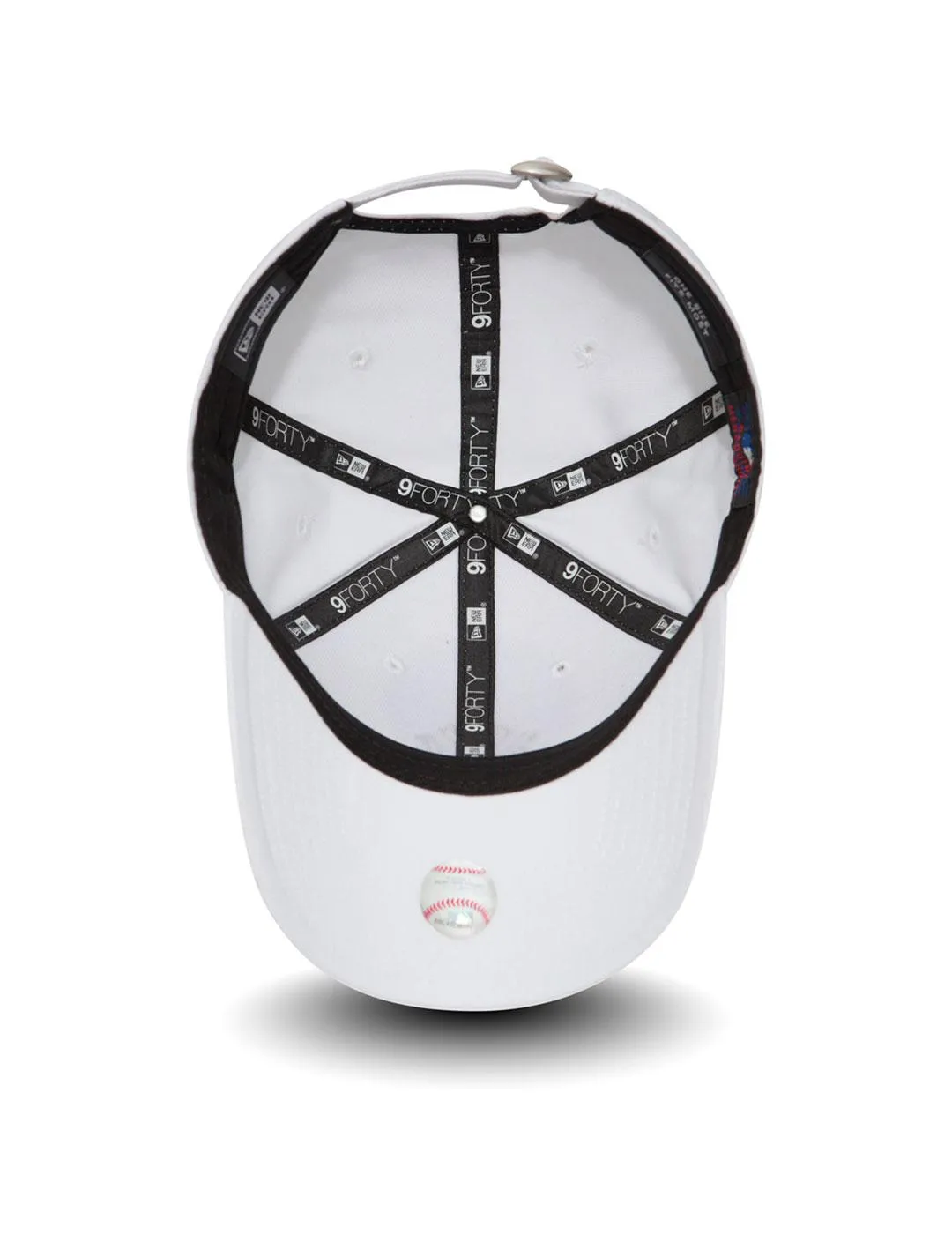 Gorra Unisex New Era 940 New York Yankees Blanca