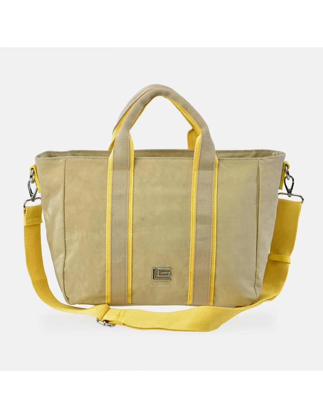 GUY LAROCHE bolso de mano con bandolera para mujer en nylon