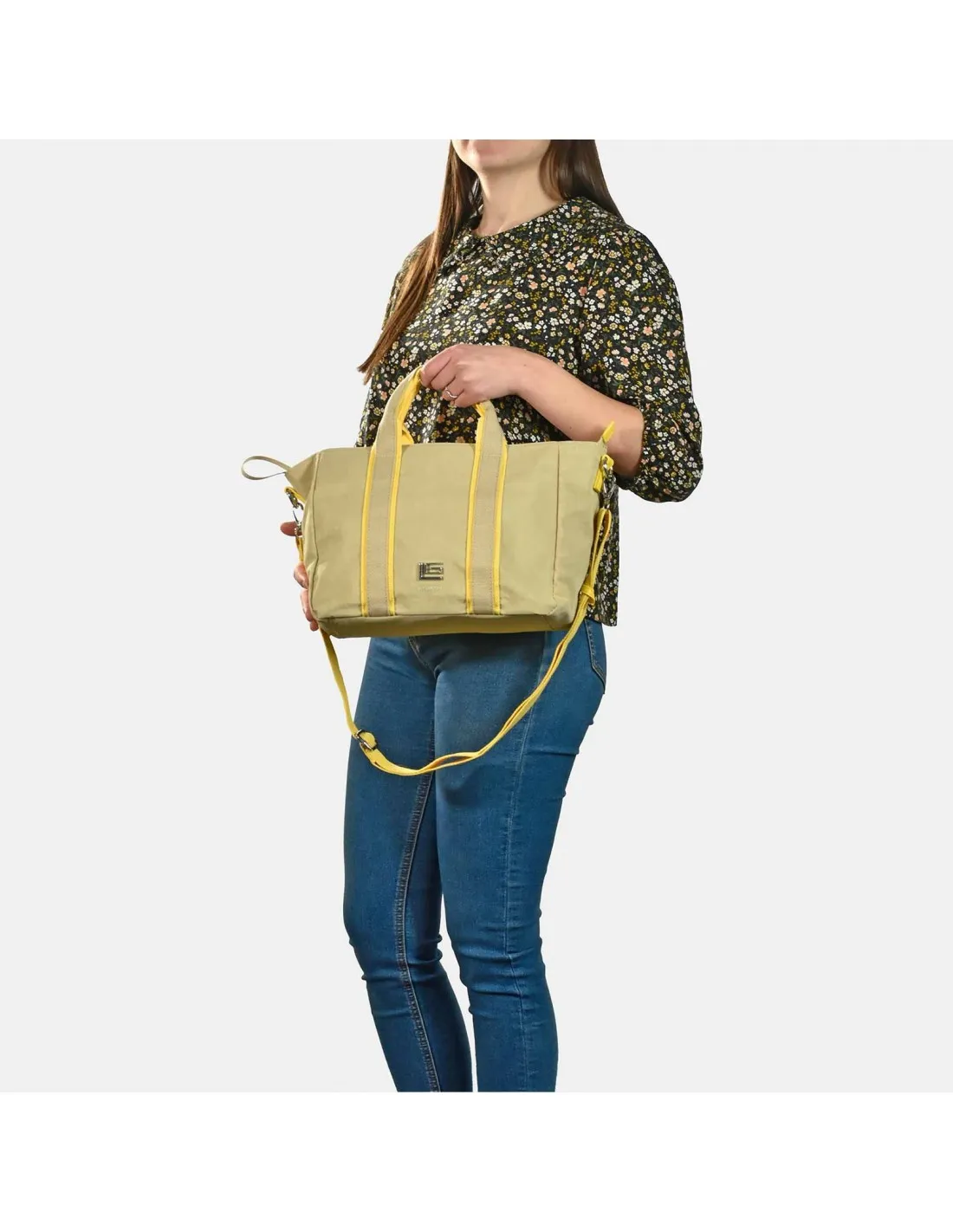 GUY LAROCHE bolso de mano con bandolera para mujer en nylon