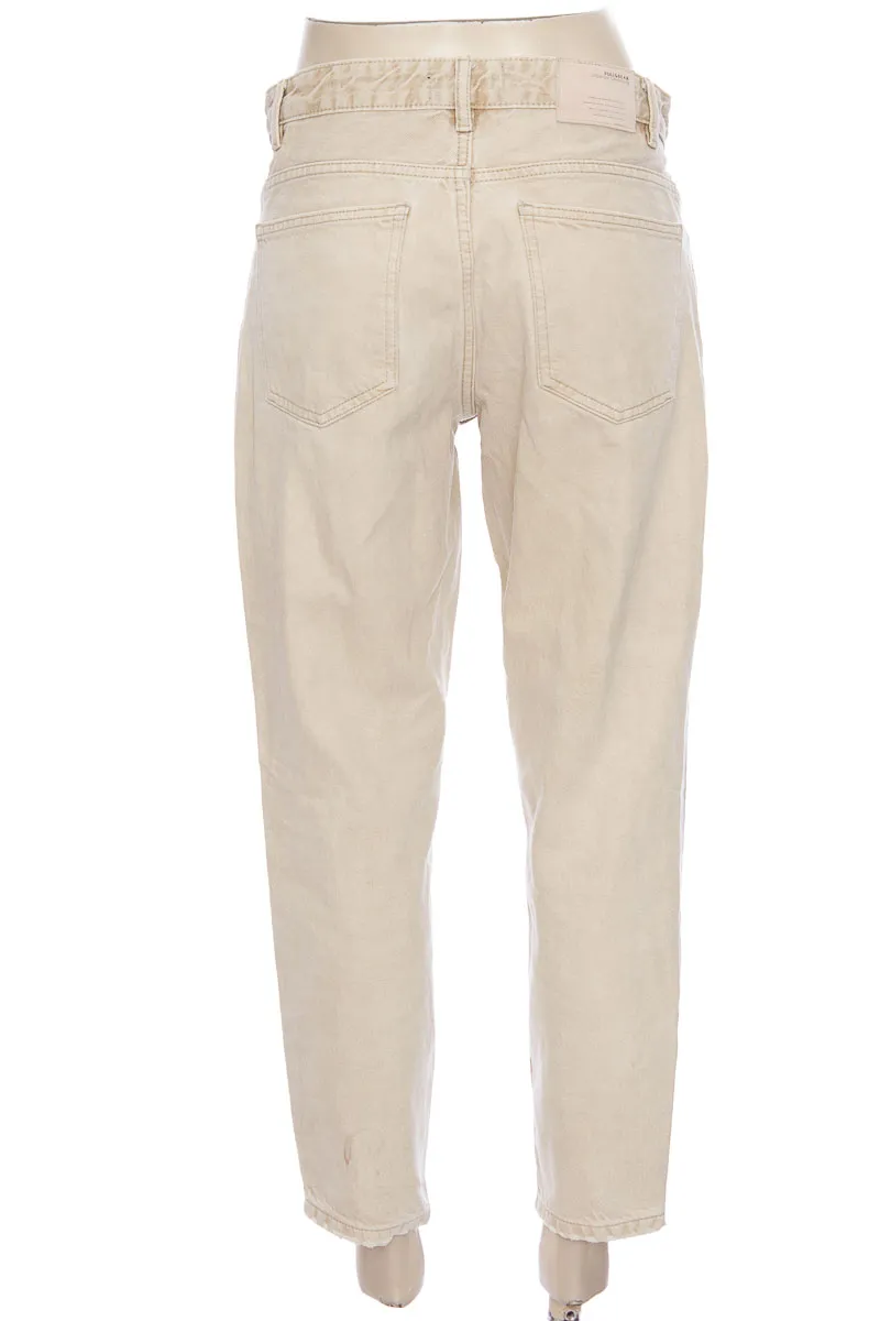 JEAN COLOR BEIGE  PULL &AMP; BEAR