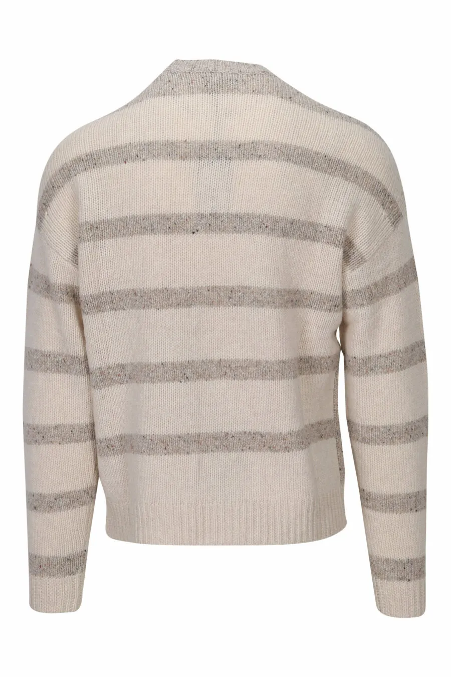 Jersey beige con maxilogo águila