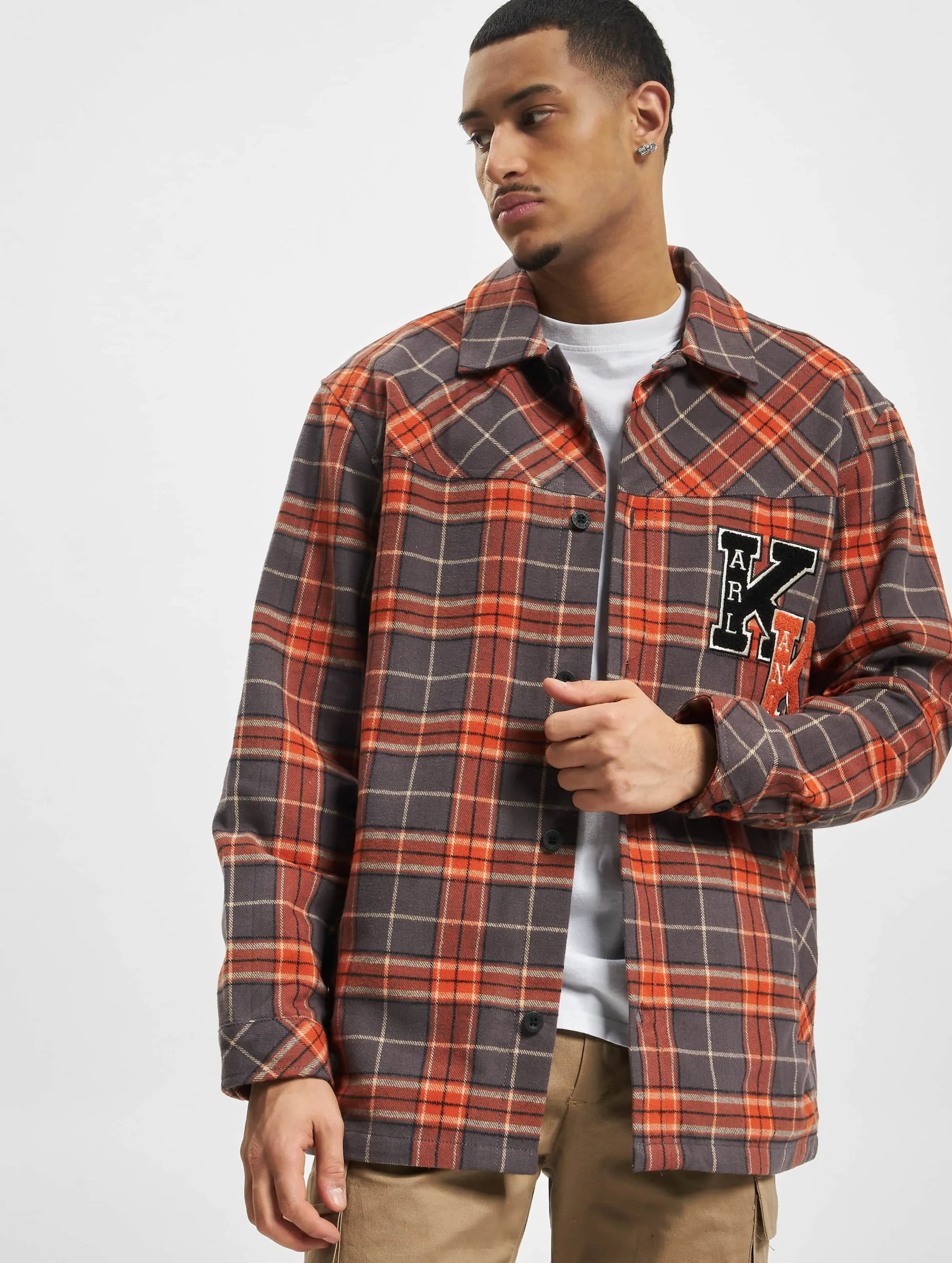 Karl Kani Karl Kani Chest Signature Heavy Flannel Shirt