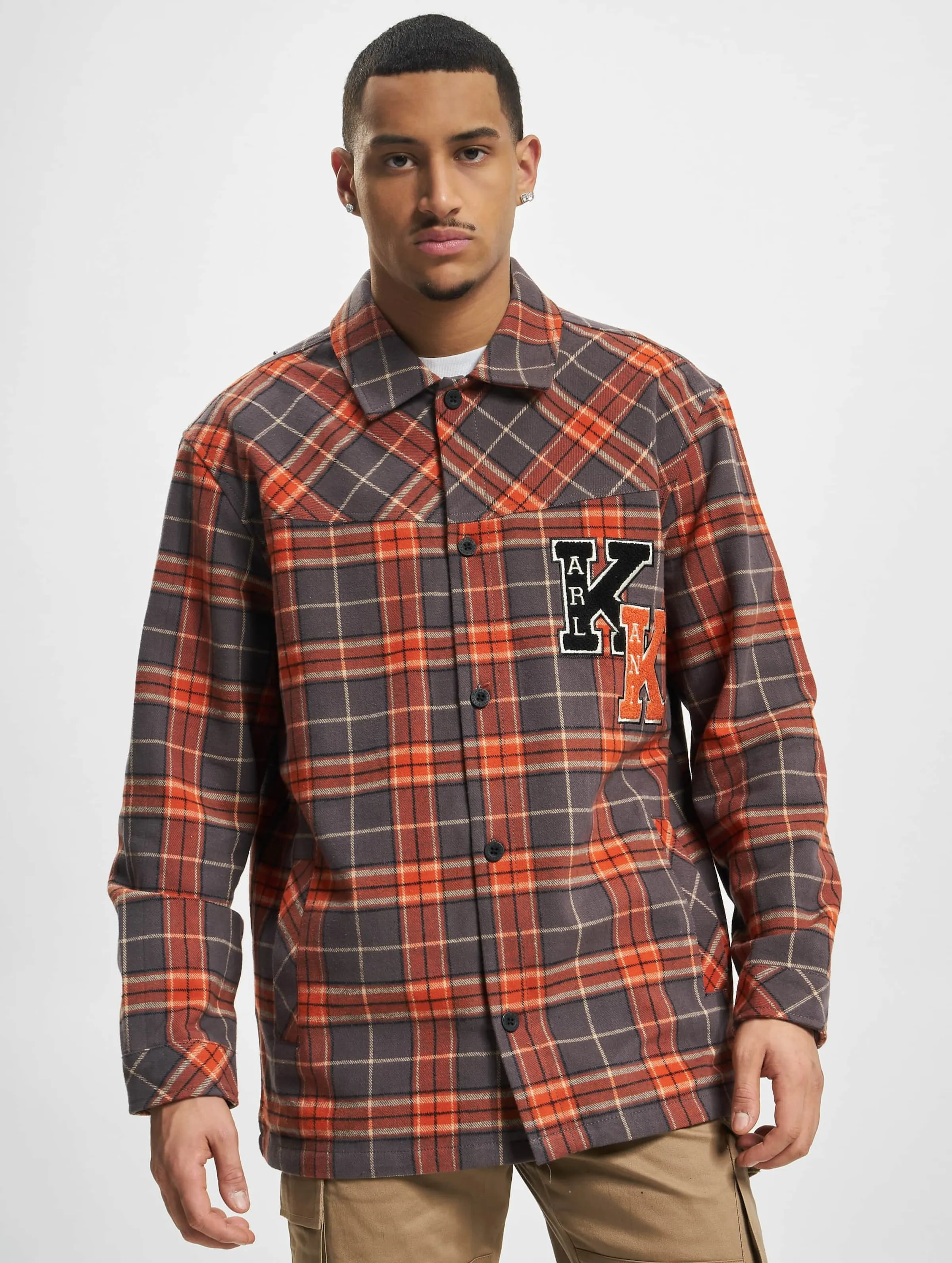 Karl Kani Karl Kani Chest Signature Heavy Flannel Shirt
