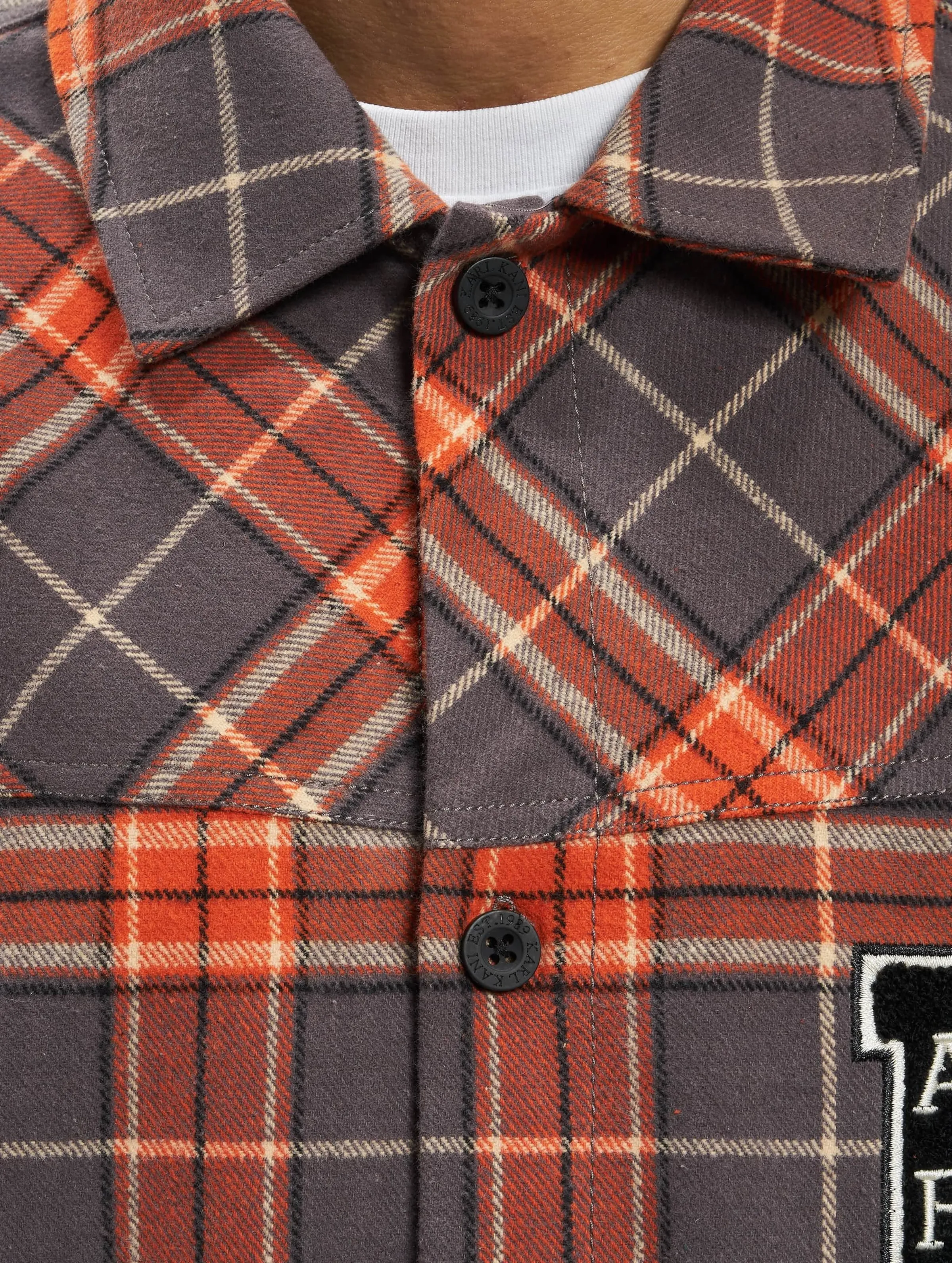Karl Kani Karl Kani Chest Signature Heavy Flannel Shirt