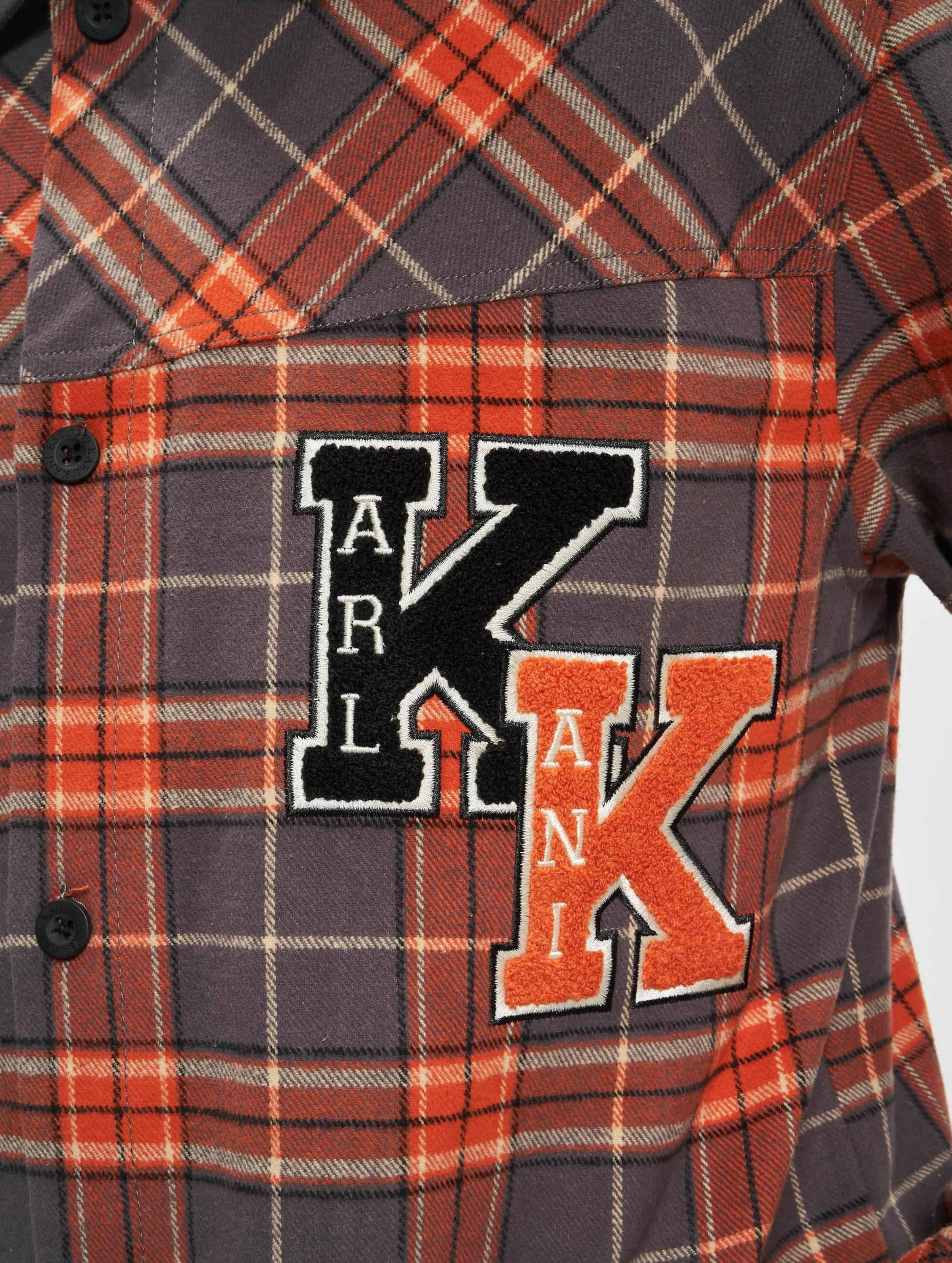 Karl Kani Karl Kani Chest Signature Heavy Flannel Shirt