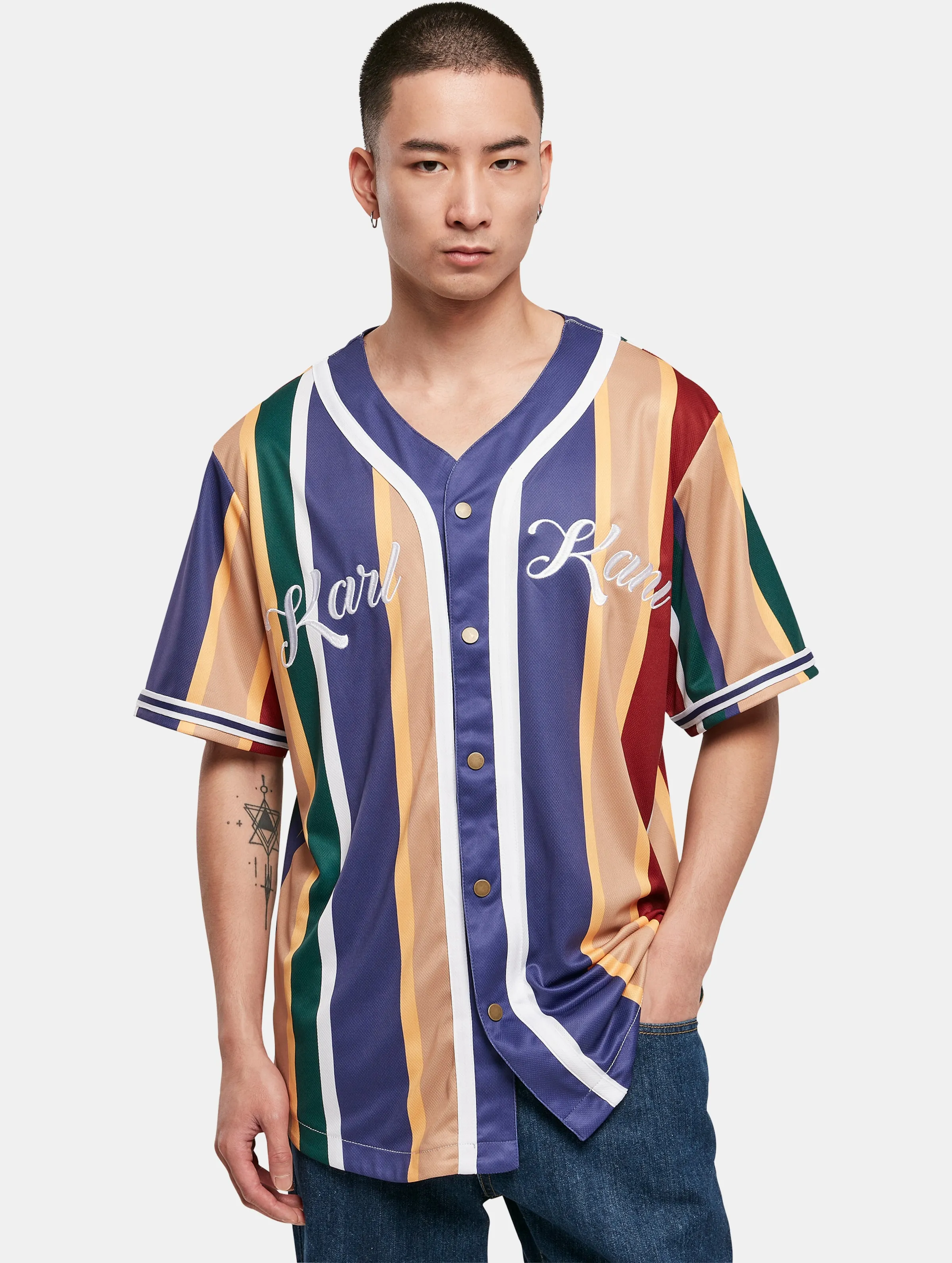 Karl Kani KK Script Stripe Baseball
