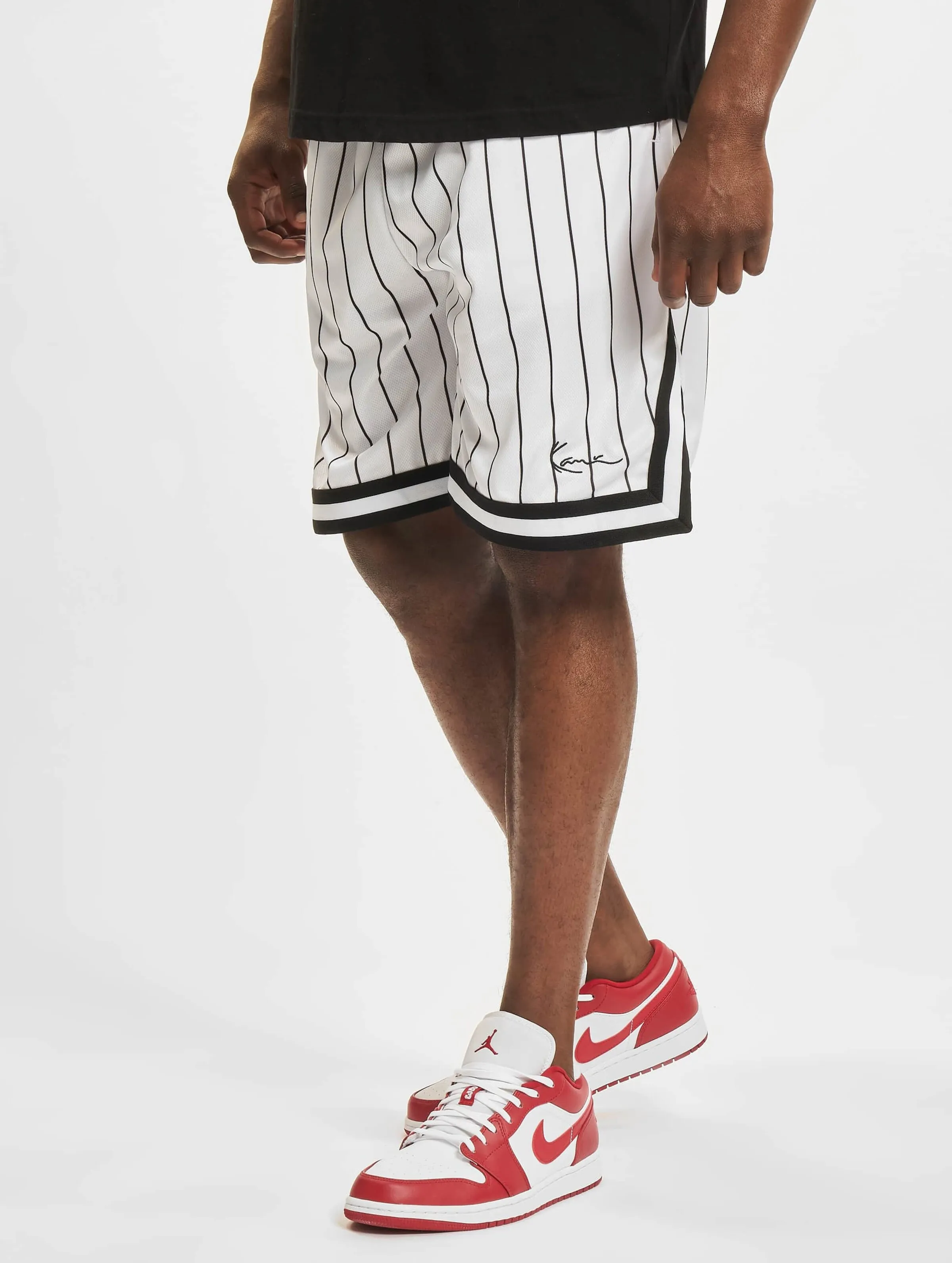 Karl Kani Small Signature Pinstripe Mesh