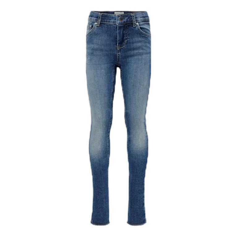 Kids Only Blush Skinny Raw Jeans Blue