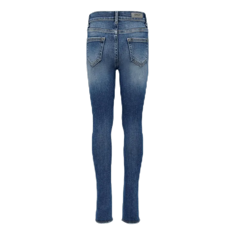 Kids Only Blush Skinny Raw Jeans Blue
