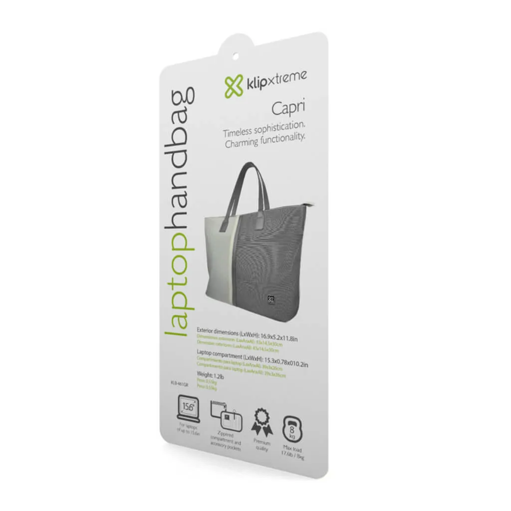 KLIP XTREME BOLSO PARA LAPTOP 15.6 CAPRI (KLB461)