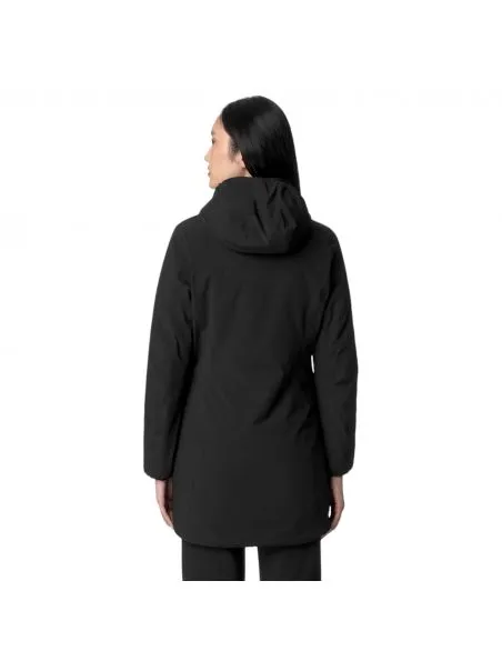 KWAY Chaqueta Denise Warm Reversible Mujer Black/Blue Depht