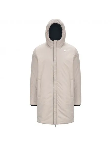KWAY Chaqueta jacob Warm Reversible Hombre Blue Depth/Beige Grey