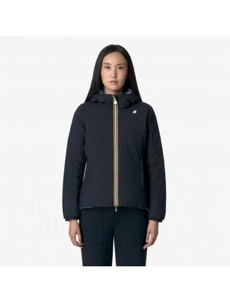KWAY Chaqueta Lily Thermo Reversible Mujer Blue Depth/Blue Light