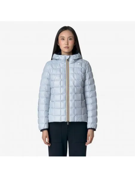 KWAY Chaqueta Lily Thermo Reversible Mujer Blue Depth/Blue Light