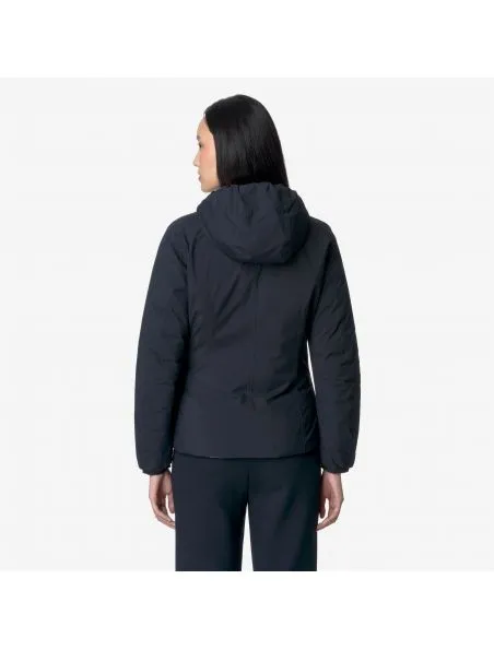 KWAY Chaqueta Lily Thermo Reversible Mujer Blue Depth/Blue Light