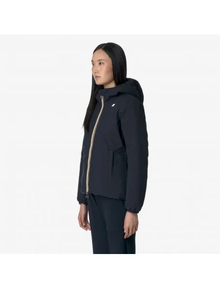 KWAY Chaqueta Lily Thermo Reversible Mujer Blue Depth/Blue Light