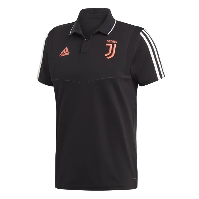 La Juventus de polo de representación de color negro 2019/20 Adidas