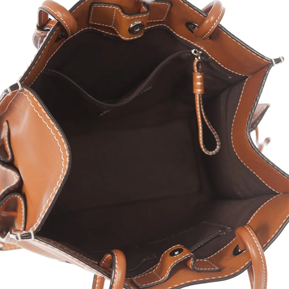 Loewe Bolso Shopping Letras Cuero