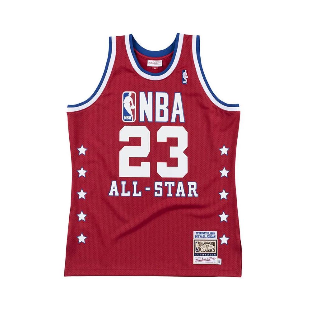 Michael Jordan All Star 1989 Authentic