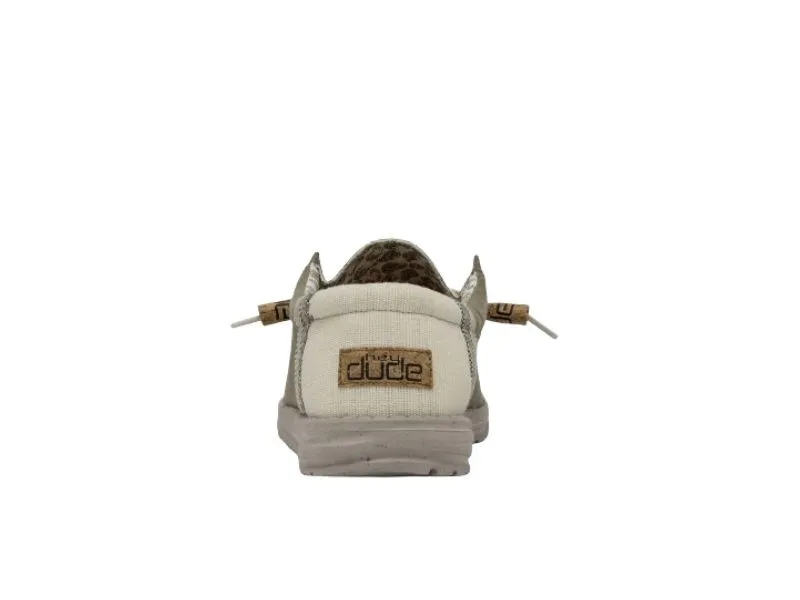 MOCASÍN WALLY BREAK STITCH HEY DUDE EN COLOR VERDE 400153VG
