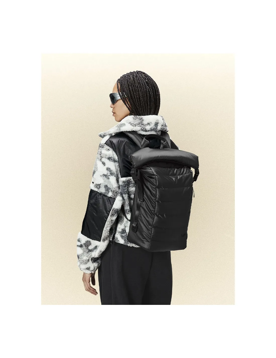 Mochila acolchada Bator negra