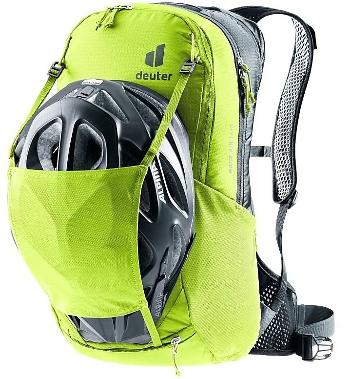 MOCHILA DEUTER RACE AIR 14+3  CITRUS/GRAPHITE