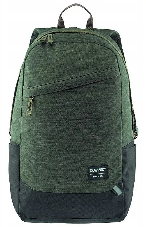 MOCHILA HITEC CITAN  GREEN MELANGE/BLACK