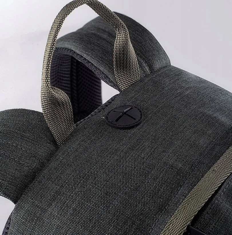MOCHILA HITEC CITAN  GREEN MELANGE/BLACK