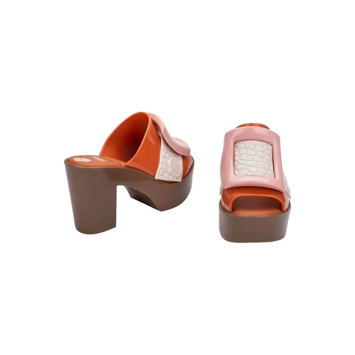 MULE BUCKLE UP+VIKTOR AND ROLF  ORANGE