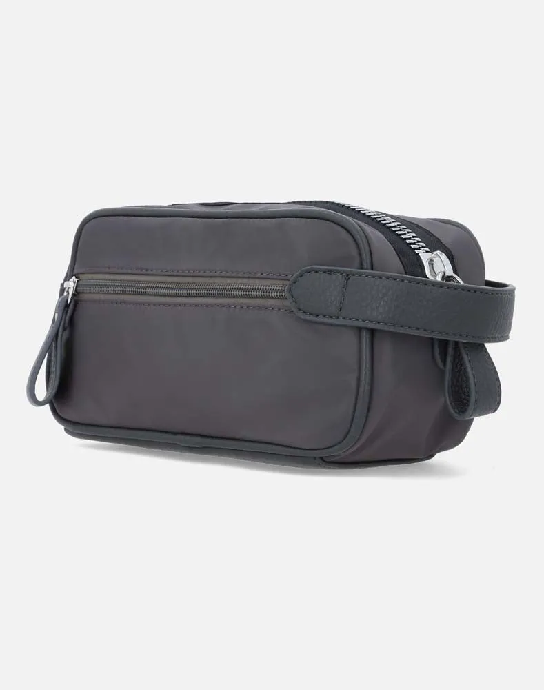 Neceser en textil color gris para Hombre.