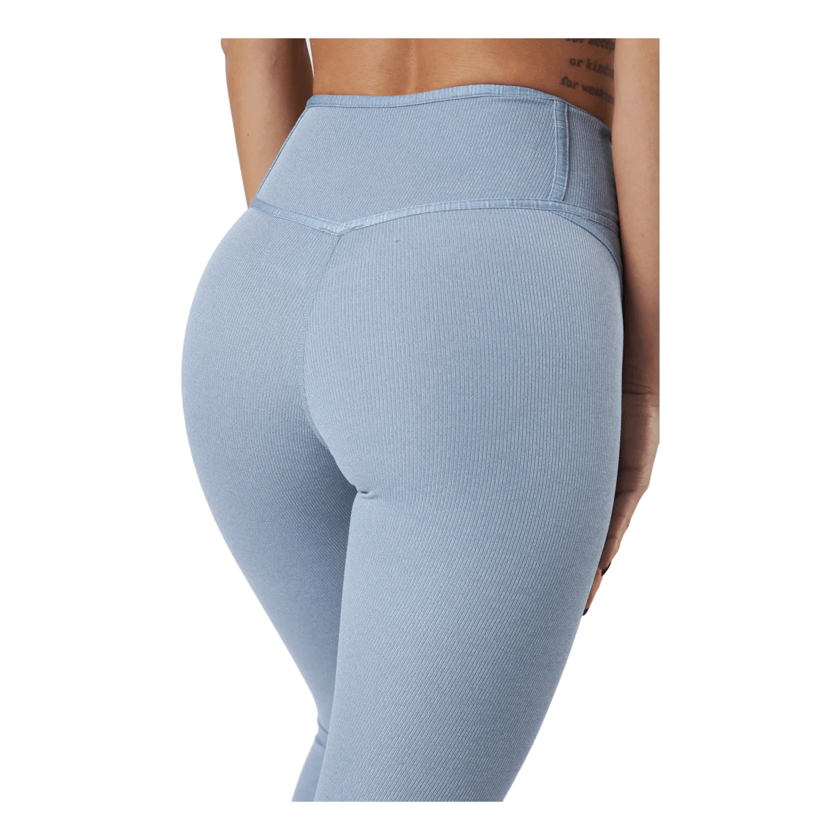 NIKE DRIFIT ONE LUXE WOMEN'S MIDR ASHEN SLATE/HTR
