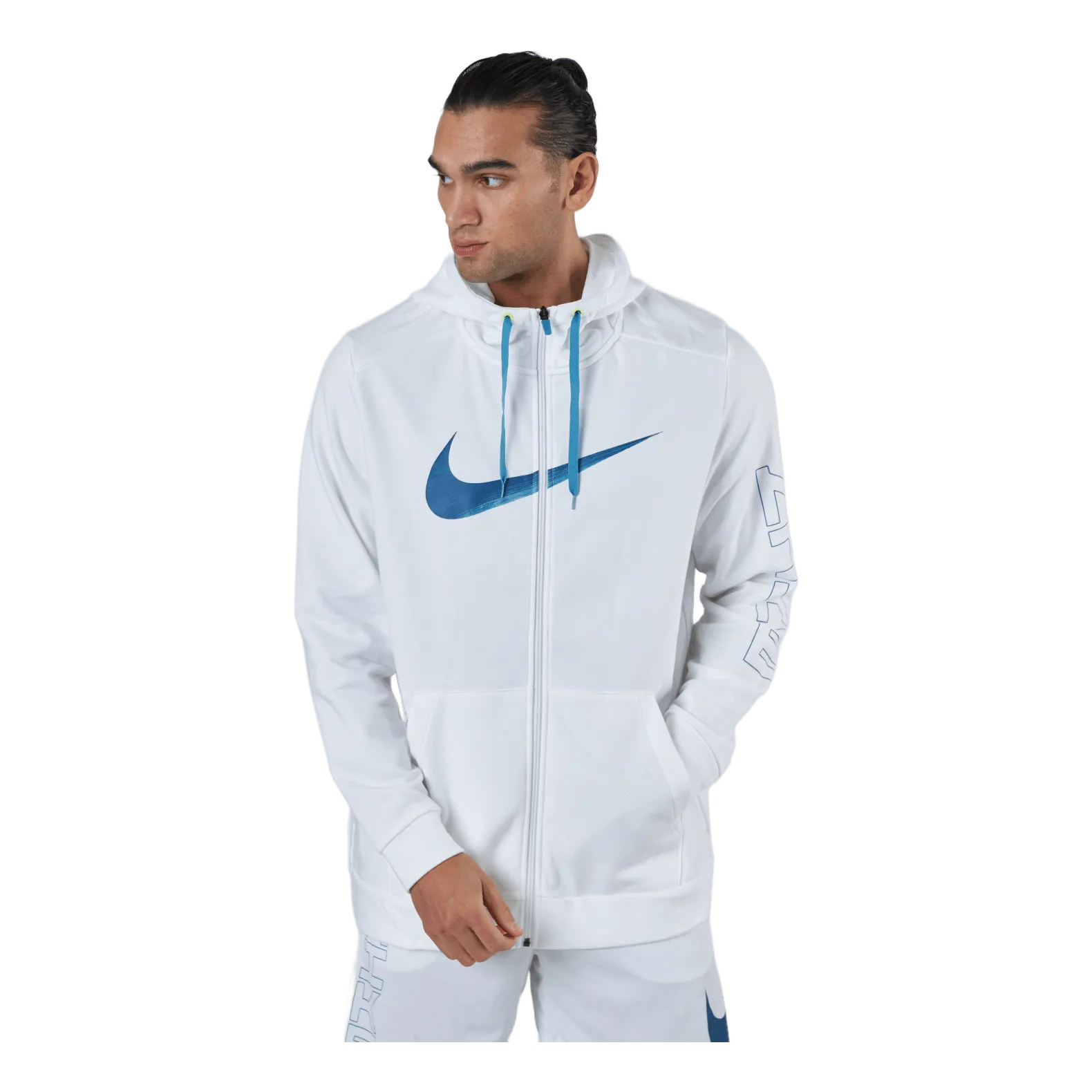 NIKE DRIFIT SPORT CLASH MEN'S FULL WHITE/COURT BLUE