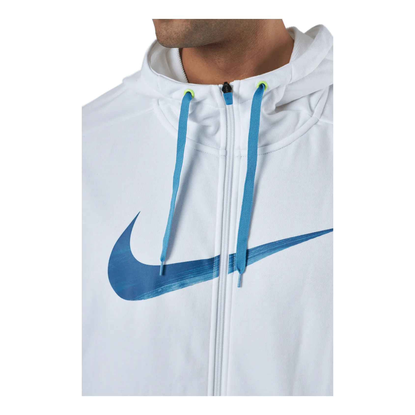 NIKE DRIFIT SPORT CLASH MEN'S FULL WHITE/COURT BLUE
