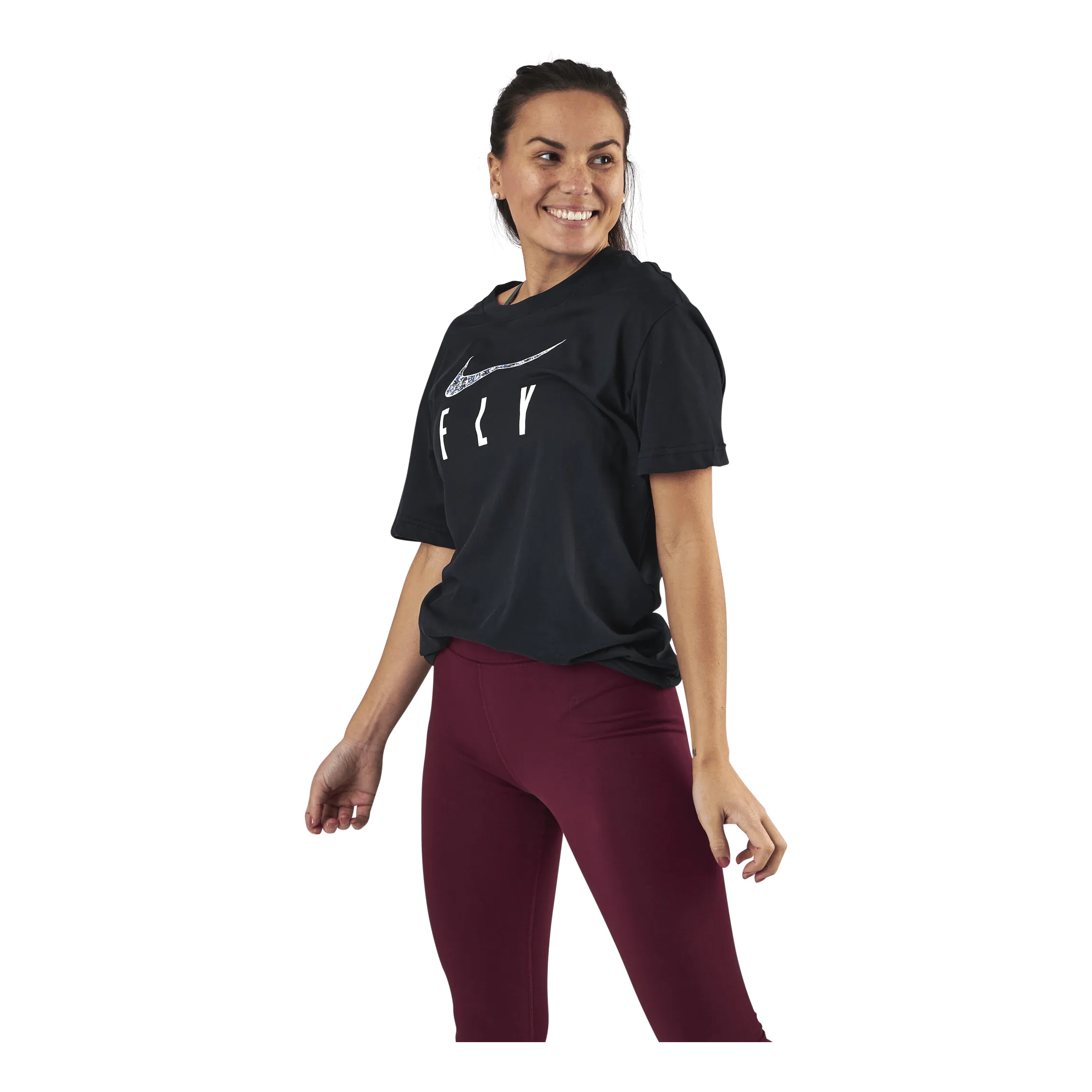 NIKE DRIFIT SWOOSH FLY BLACK