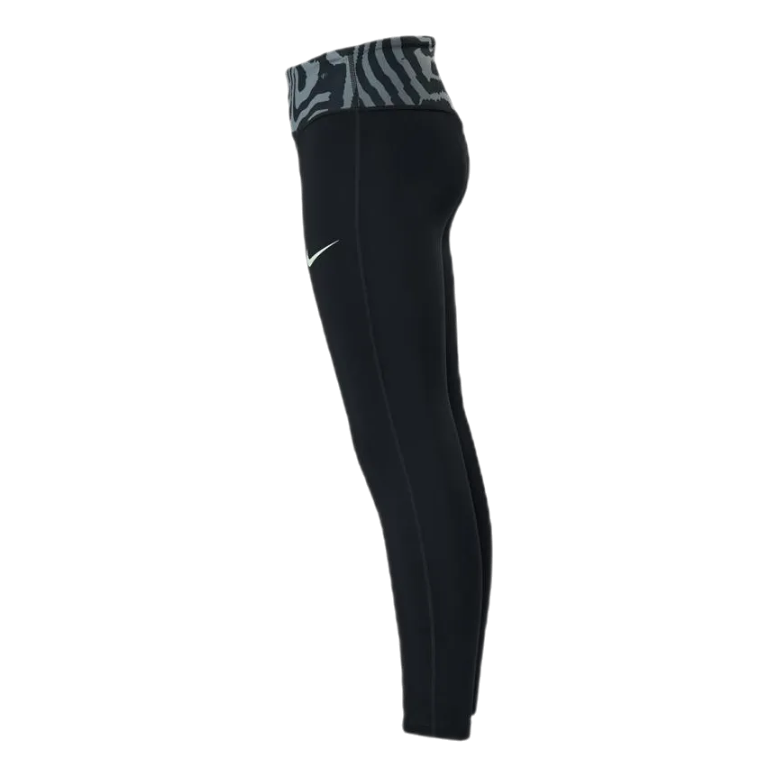 Nike Junior One Tight AOP Black