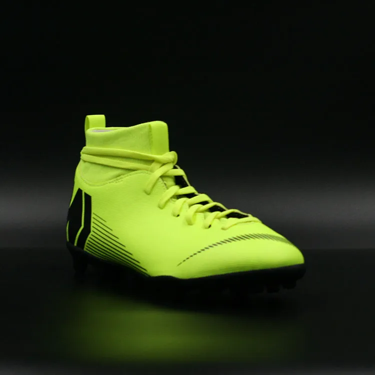 Nike Mercurial Superfly 6 Club Jr FG/MG Green Black Zapatillas Nio Fútbol