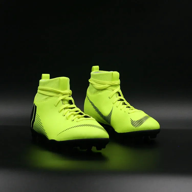 Nike Mercurial Superfly 6 Club Jr FG/MG Green Black Zapatillas Nio Fútbol