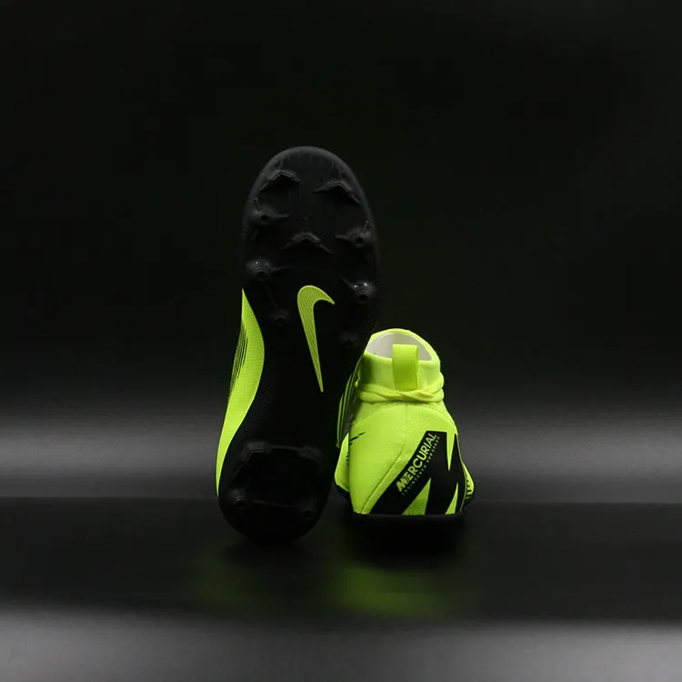 Nike Mercurial Superfly 6 Club Jr FG/MG Green Black Zapatillas Nio Fútbol
