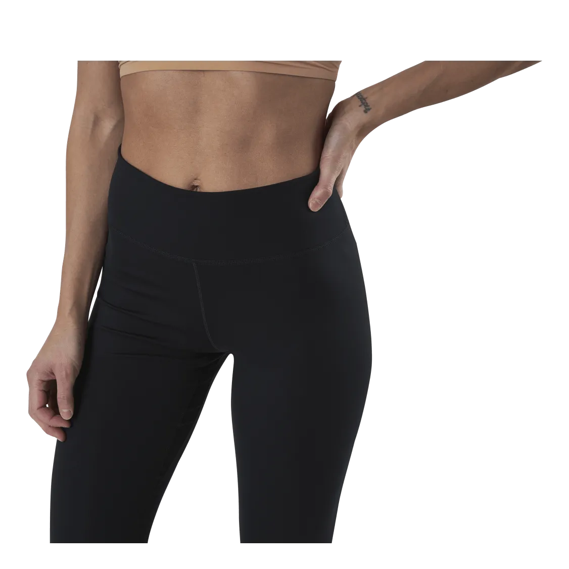Nike One Tight MR Capri 2.0 White/Black