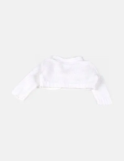 NoName Chaqueta blanca punto