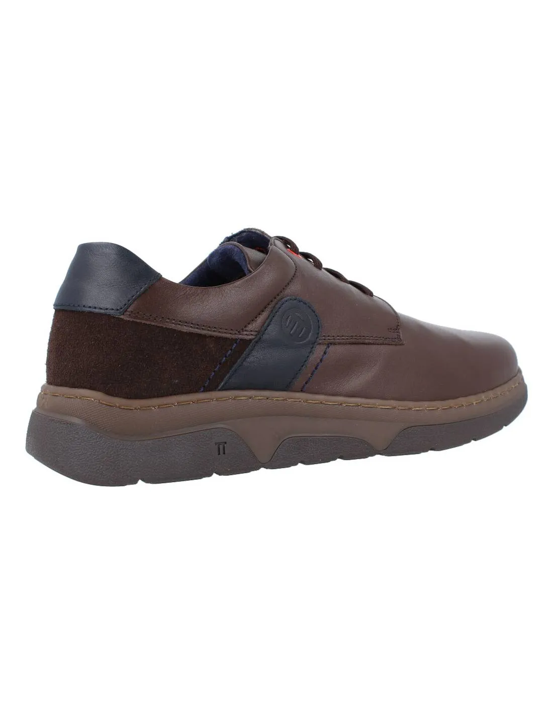 NOTTON  ZAPATO BLUCHER PIEL MARRóN