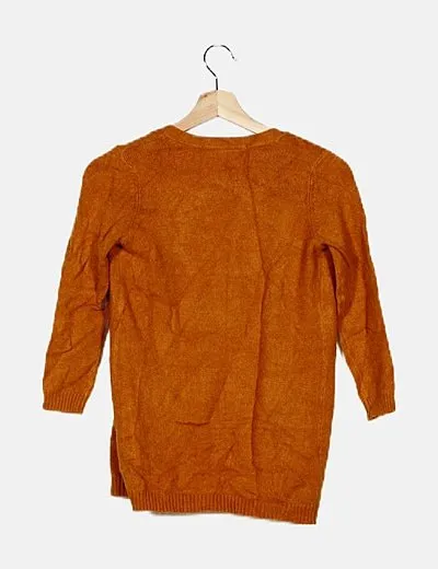 ONLY Chaqueta punto naranja