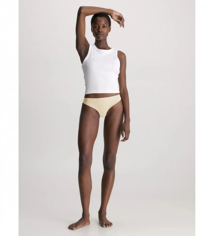 Pack 5 Tangas Invisibles marrón, beige, nude