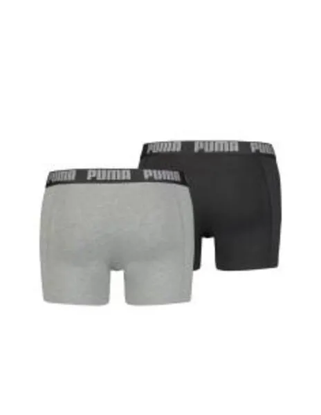 Pack de 2 Boxer Puma Everyday Basic  Gris